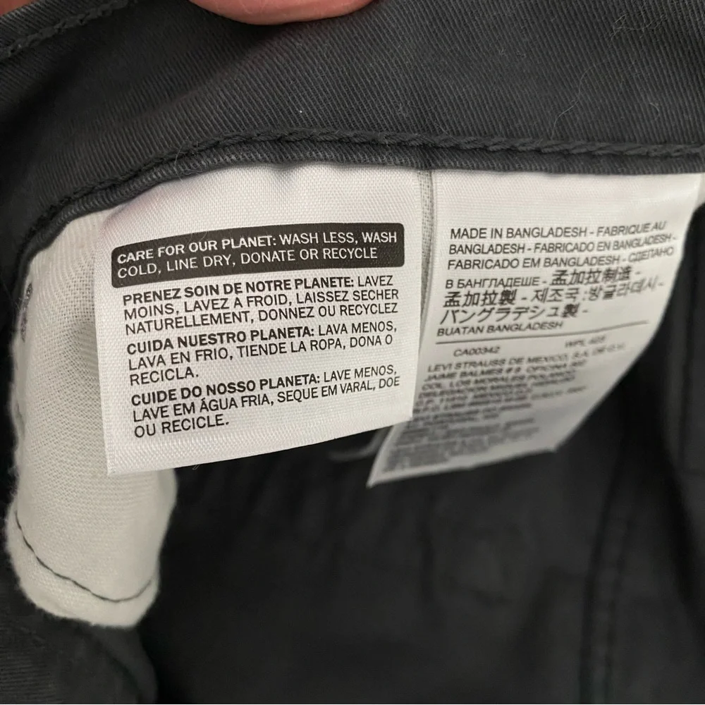 Levi’s 514 Jeans Pants, Dark Gray Size 31 x 30